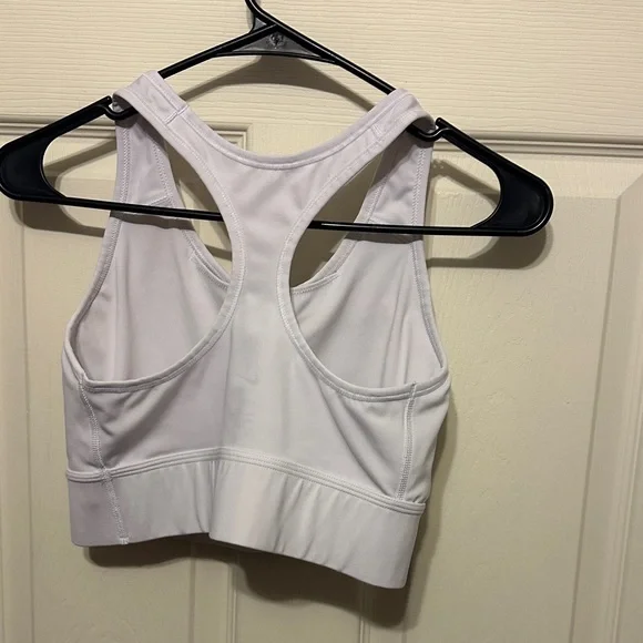 Nike Women's Soft White Sports Bra - Picture 3 of 4